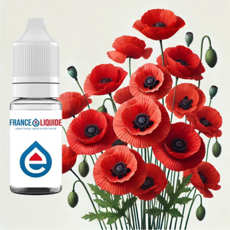 E-liquide coquelicot