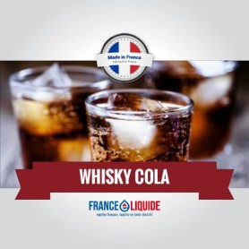 E-liquide français goût Whisky coca cola